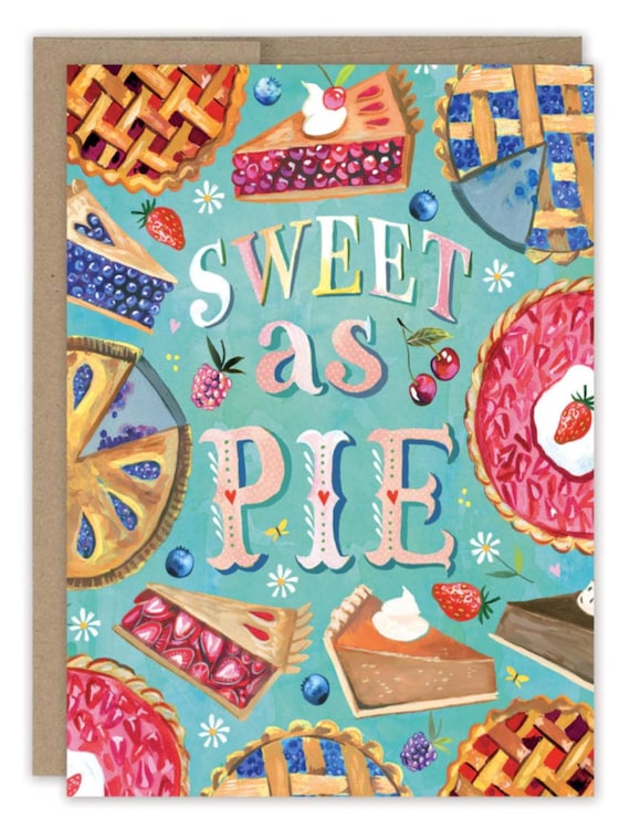 Sweet As Pie Thank You Card