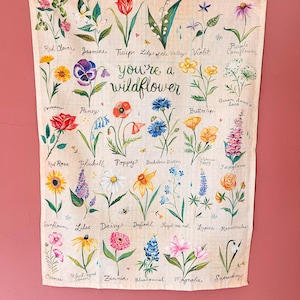 Tea Towel | Wildflowers
