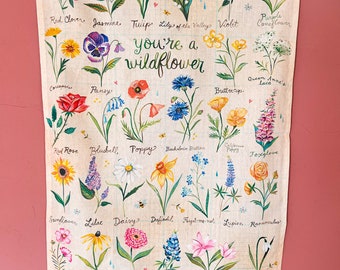 Tea Towel | Wildflowers