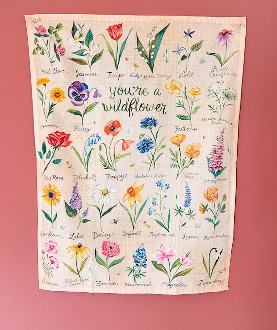 Tea Towel | Wildflowers