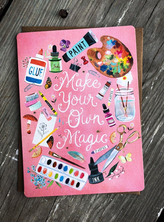 Make Magic - Greeting Card