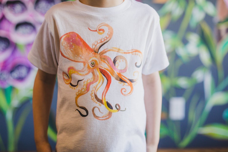 Octopus Toddler T-Shirt image 1