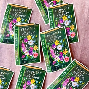 Flowers of The Meadow Book Sticker