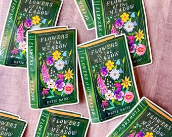 Flowers of The Meadow Book Sticker