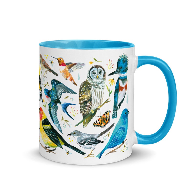 Bird Mug Etsy