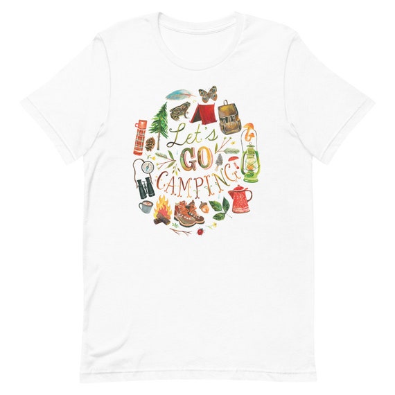 Camping Adult Unisex Tee