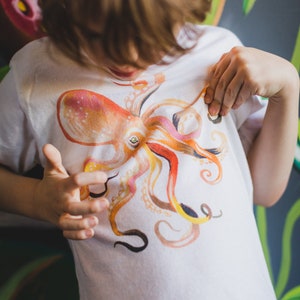 Octopus Toddler T-Shirt image 3