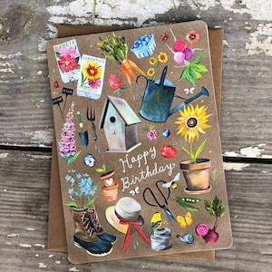 Gardener's Birthday - Greeting Card