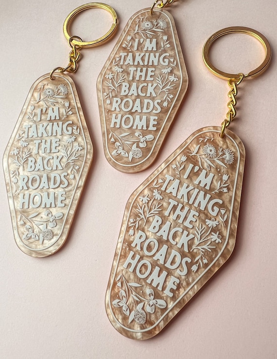 Back Roads Keychain