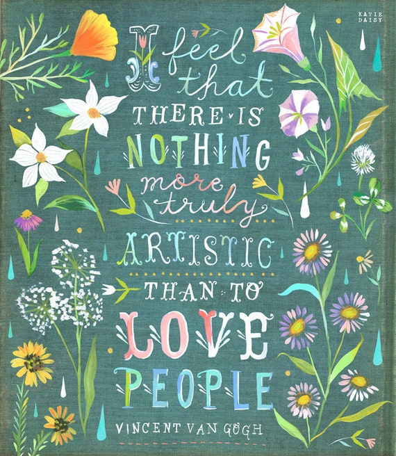 Love People Art Print