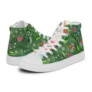 Green Prairie Canvas Shoes image 9