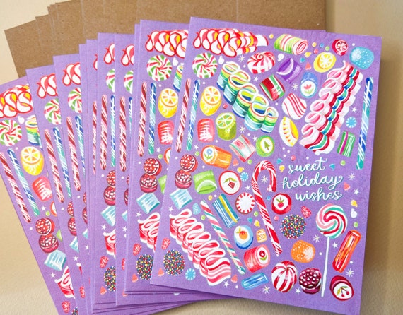 Ribbon Candy Boxed Cards