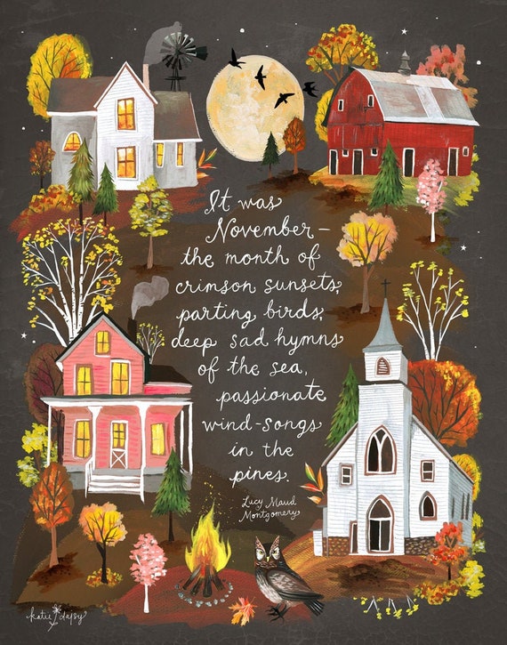 November Art Print