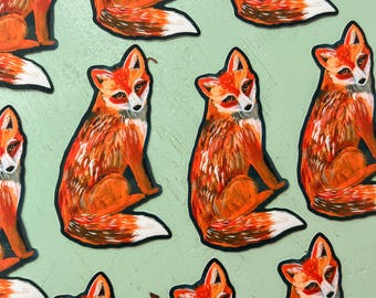 Red Fox - Matte Sticker