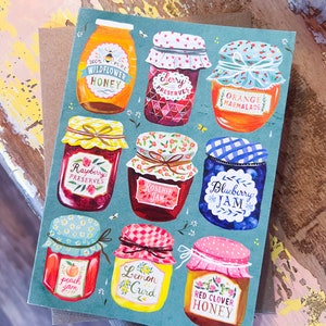 Jam Greeting Card