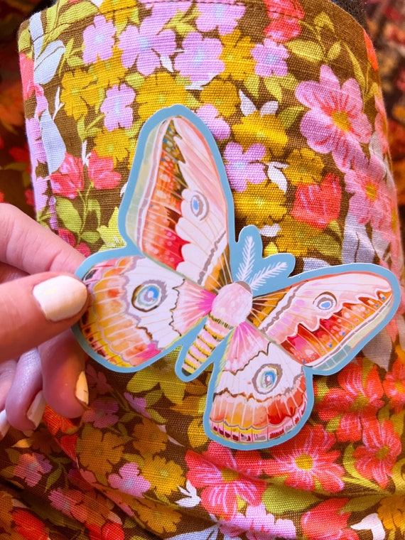 Carnival Moth Sticker