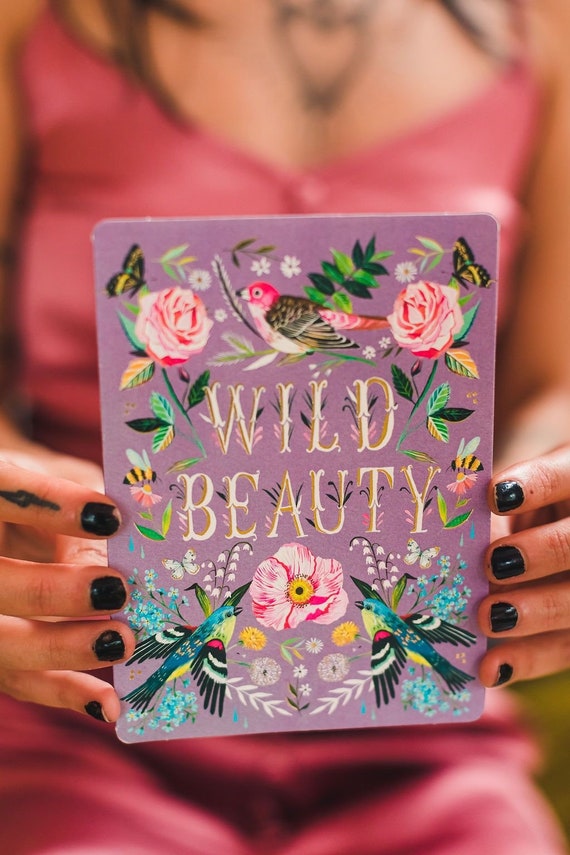 Wild Beauty - Greeting Card