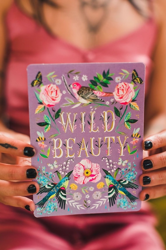 Wild Beauty - Greeting Card