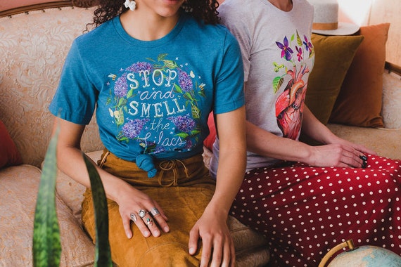 Lilacs Tri-Blend Tee