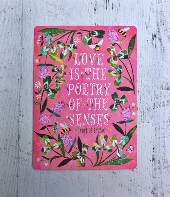 Love is the Poetry - Greeting Card