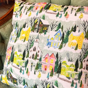 Holiday Town Pillow image 4