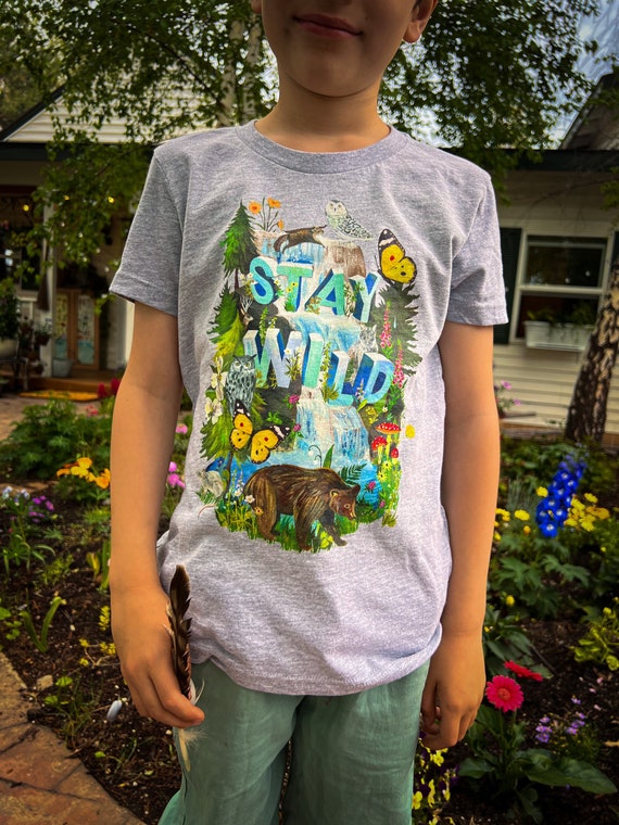 Stay Wild Kids Tee