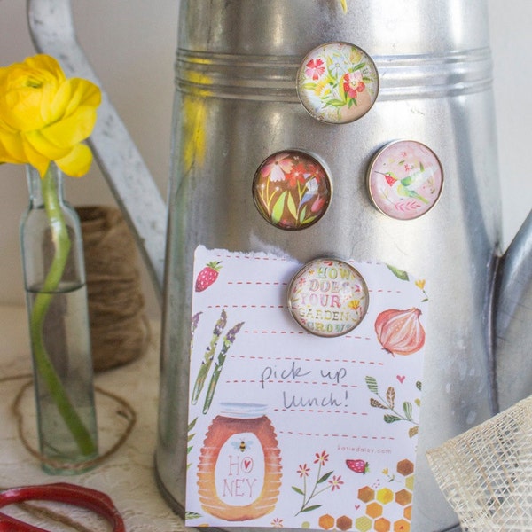 Magnet Set | Garden Grow | Katie Daisy