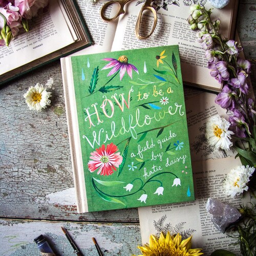 How to Be a Wildflower: A Field Guide by Katie Daisy. *SIGNED BOOK!*