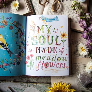 How to Be a Wildflower: A Field Guide by Katie Daisy. SIGNED BOOK image 4