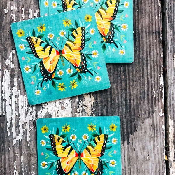 Swallowtail Butterfly - Matte Sticker