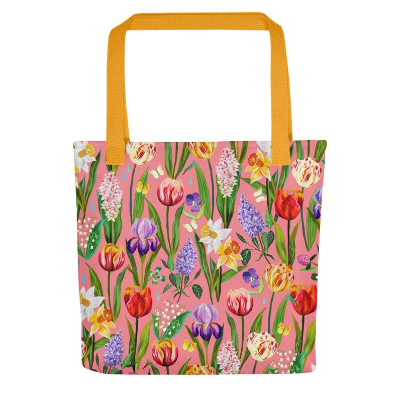 Tulip Field Tote bag image 5