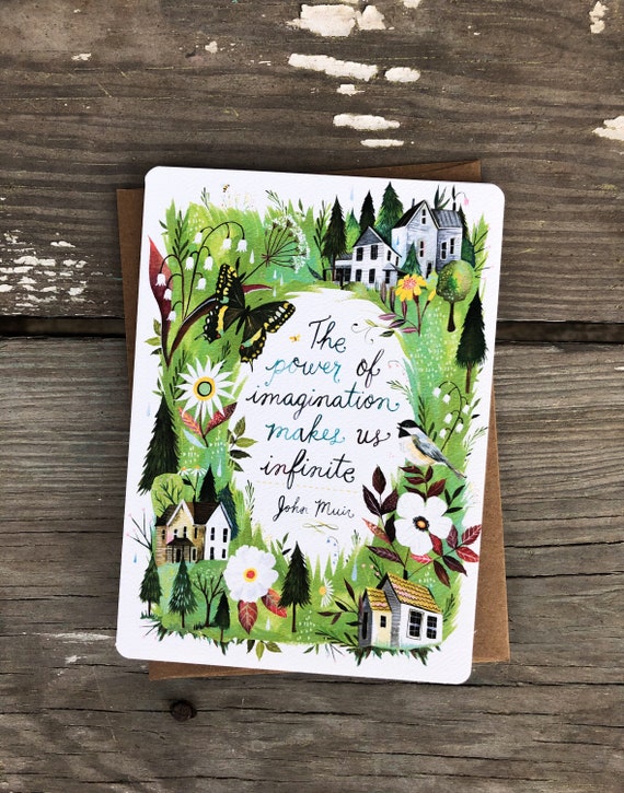 Houses - Greeting Card