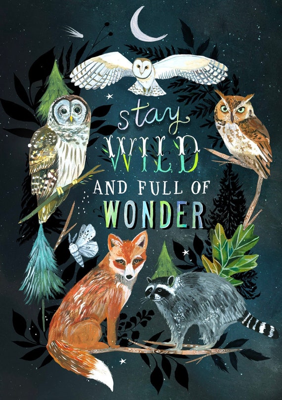 Wild & Wonder art print