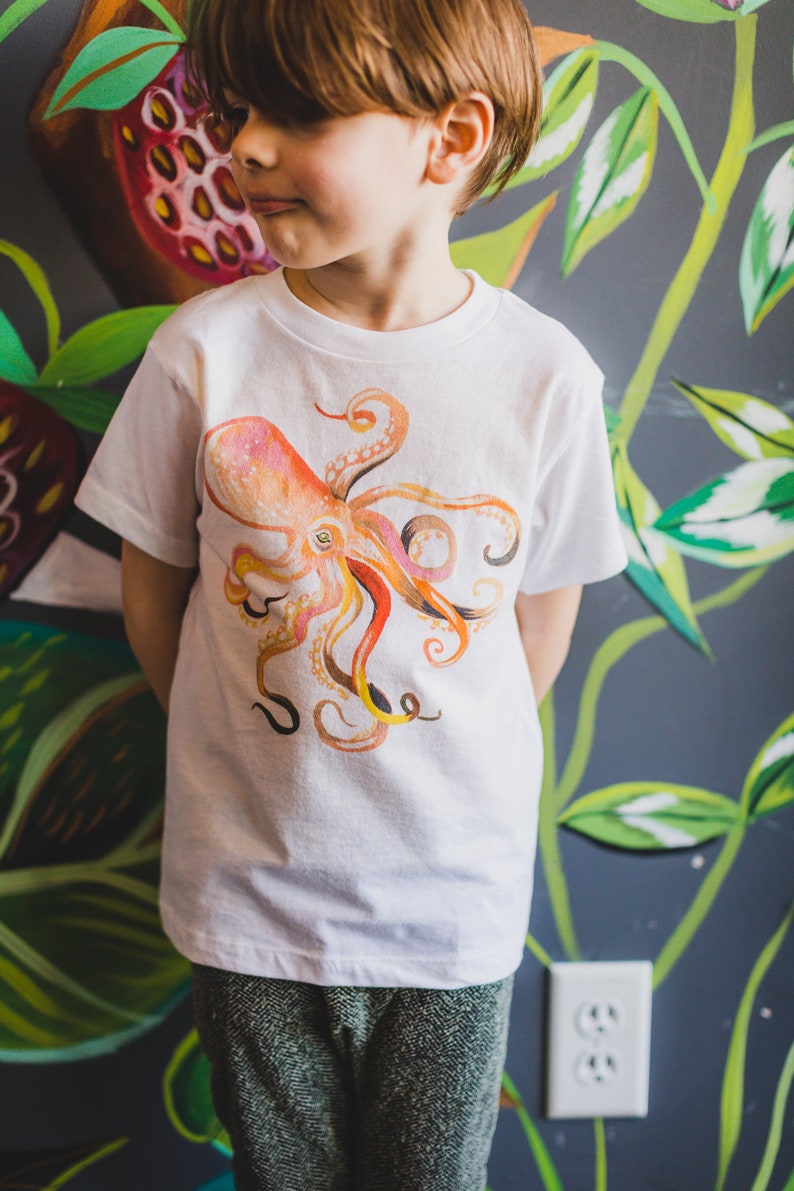 Octopus Toddler T-Shirt image 2