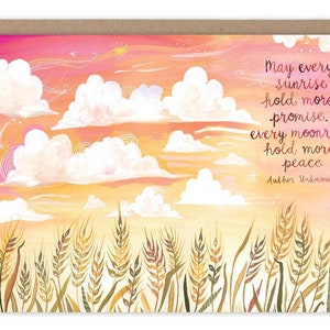 May Every Sunrise - Greeting Card