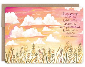 May Every Sunrise - Greeting Card