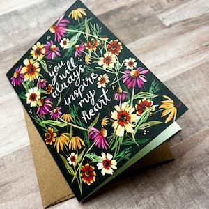 Inspire My Heart - wenskaart