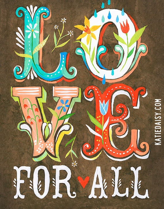 Love For All Art Print