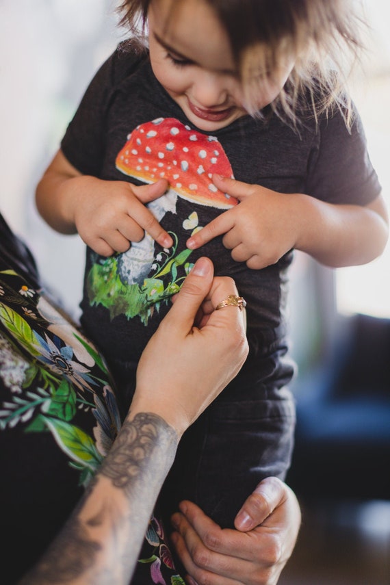 Mushroom Infant Bodysuit