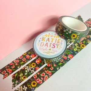 Green Meadow Washi Tape 6 image 2