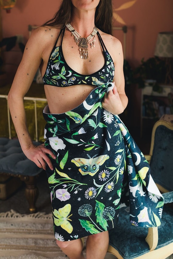 Night Garden Bikini Top | Swimsuit