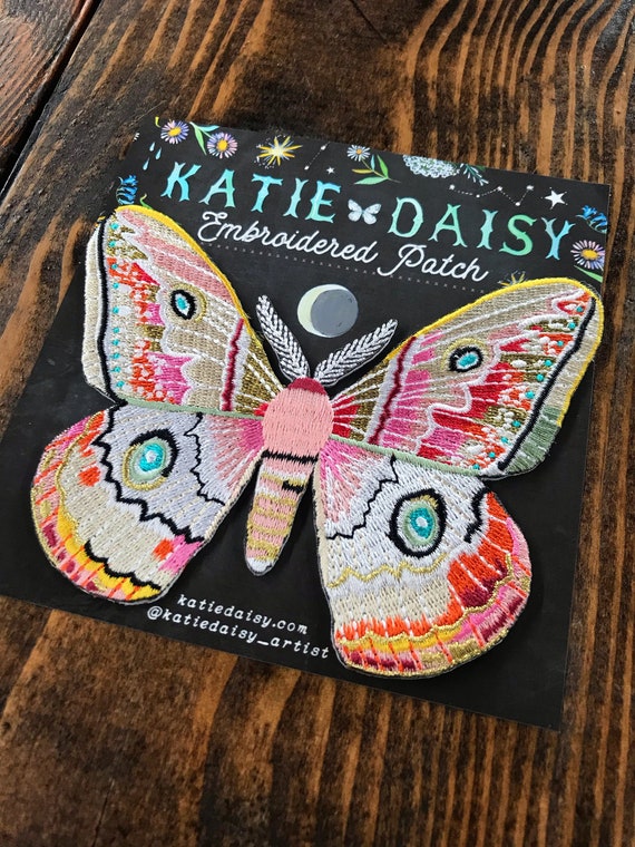 Embroidered Patch - Moth