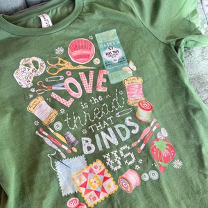 Love is The Thread Tee