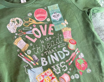 Love is The Thread Tee