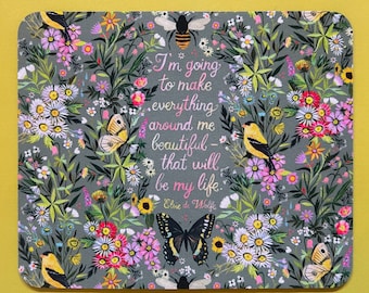 Mouse pad - Beautiful Garden