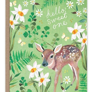 Hello Sweet One - Greeting Card