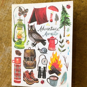 Tarjeta de cumpleaños "La aventura te espera"