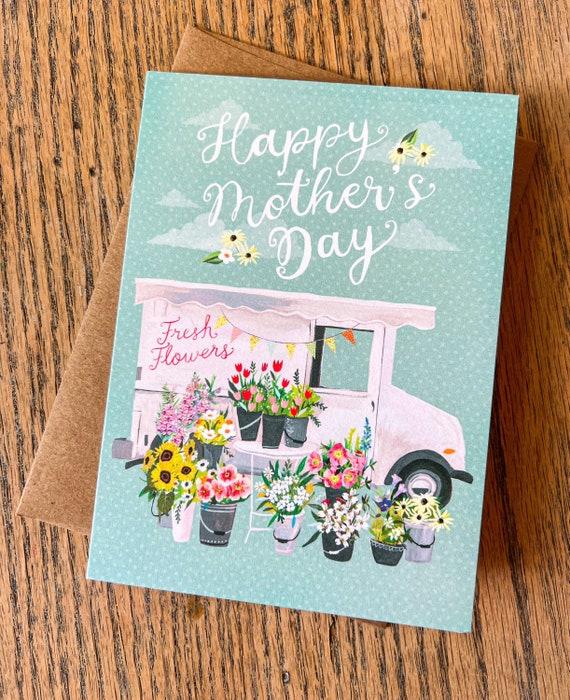 Flower Truck - Mother’s Day Card