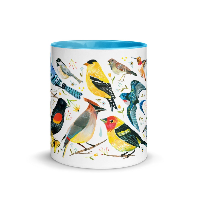 Bird Mug Etsy