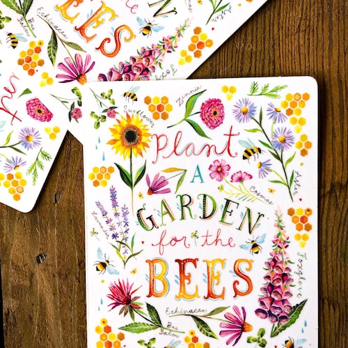 Panneau De Jardin à Suspendre Plaque De Porte Save The Bees